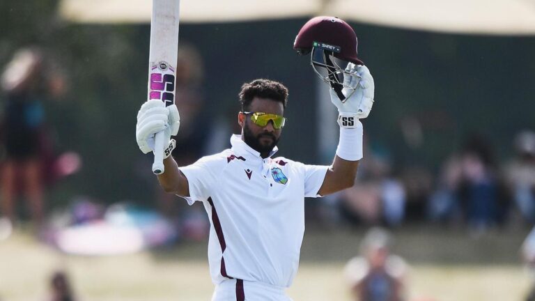 NZ vs WI, 1st Take a look at: Hope’s resistance retains West Indies alive in opposition to New Zealand on Day 4