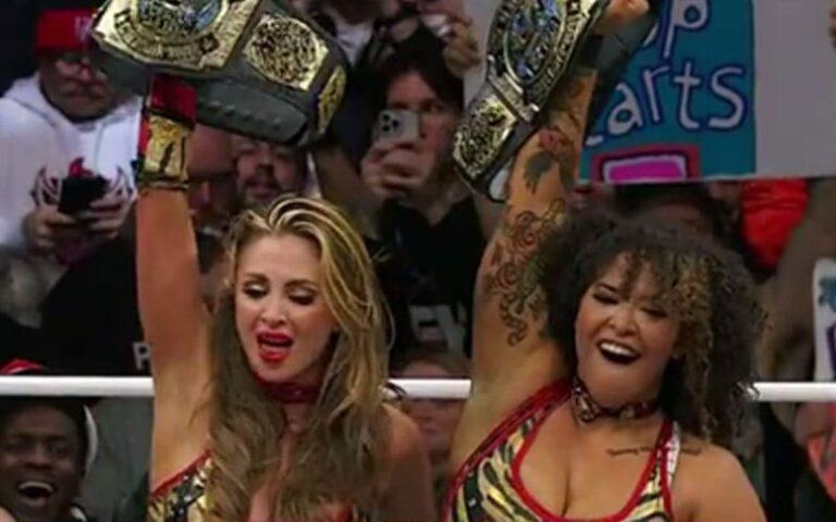 Babes of Wrath Topped First-Ever AEW Girls’s Tag Workforce Champions at Winter Is Coming