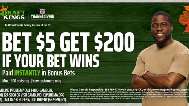 Use DraftKings promo code to get $200 in bonus bets by concentrating on Spurs-Knicks, NBA Cup Closing