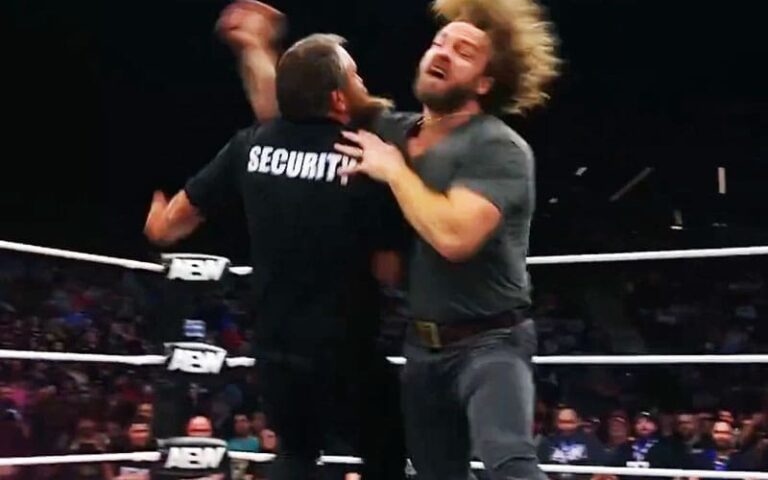 Id of Safety Guard Wiped Out by Adam Web page on AEW Dynamite Revealed