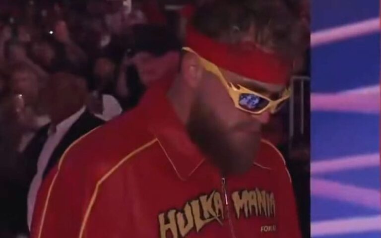 Jake Paul Pays Homage To Hulk Hogan Throughout Anthony Joshua Battle