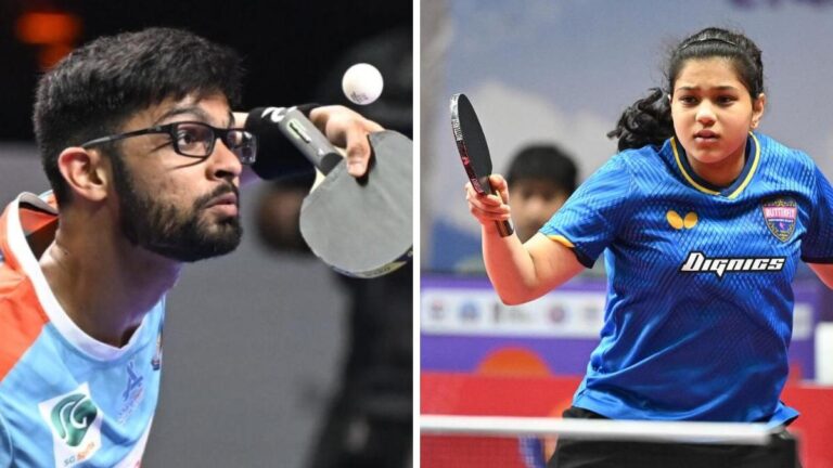 Indian sports activities wrap, December 10: Manush-Diya pair loses group-stage opener at WTT Finals