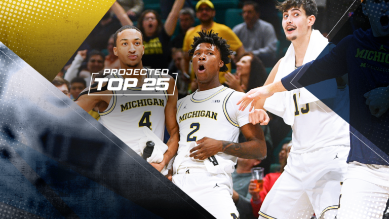 Predicting school basketball AP rankings: Michigan set to rise into high 5