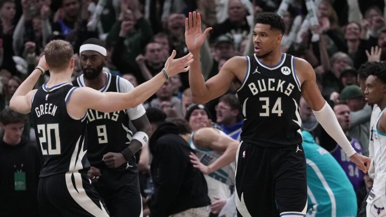 NBA Roundup: Giannis dunk helps Bucks beat Hornets in a thriller