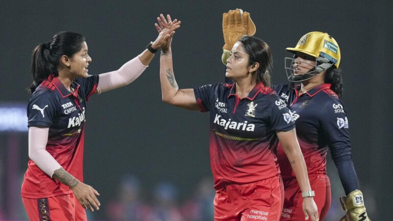 WPL 2026: Gautami, bowlers assist RCB beat GG and seal Playoff berth