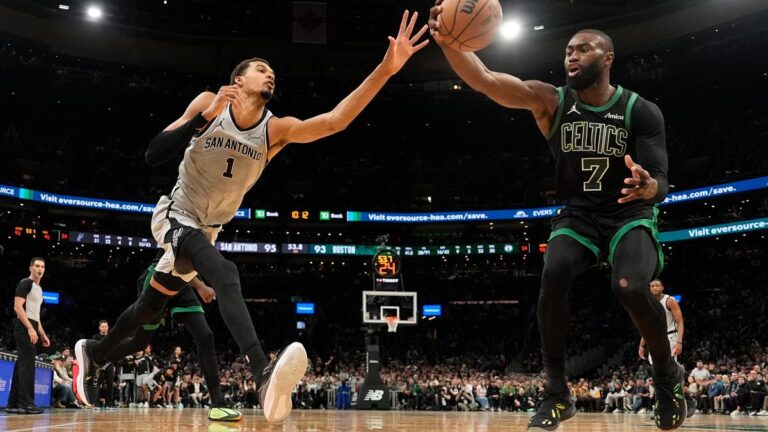 NBA roundup: Wembanyama’s late jumper seals Spurs’ win over Celtics