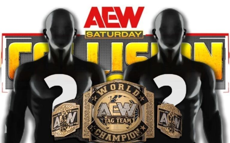 New AEW World Trios Champions Topped at Collision Most Carnage Tapings