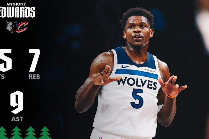 Timberwolves maintain off Cavaliers as Edwards joins elite 10,000-point membership