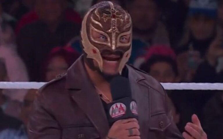 Rey Mysterio Seems Throughout AAA Debut On Fox