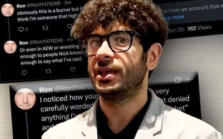 Tony Khan Known as Out For Working Anti-Zionist AEW Fan Burner X Account