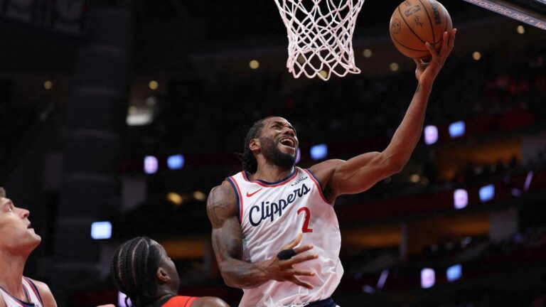 NBA roundup: Kawhi Leonard, Clippers nip Rockets in closing seconds
