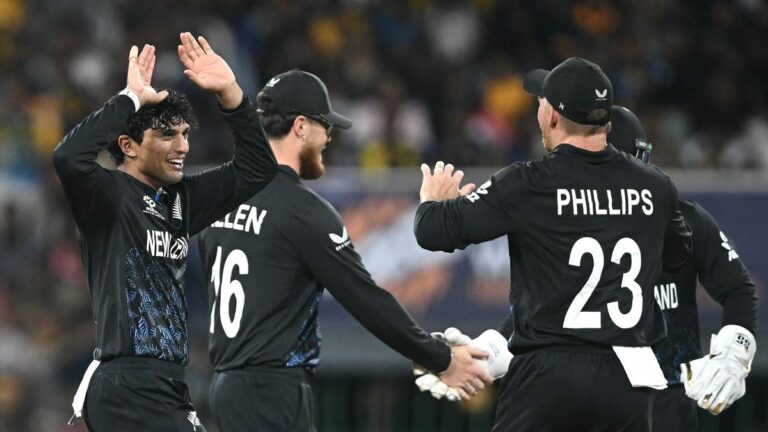 New Zealand knocks Sri Lanka out of T20 World Cup with a 61-run victory