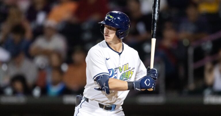 After Some Tweaks, Rays Prospect Brayden Taylor Is Working to Put His Disappointing Season Behind Him