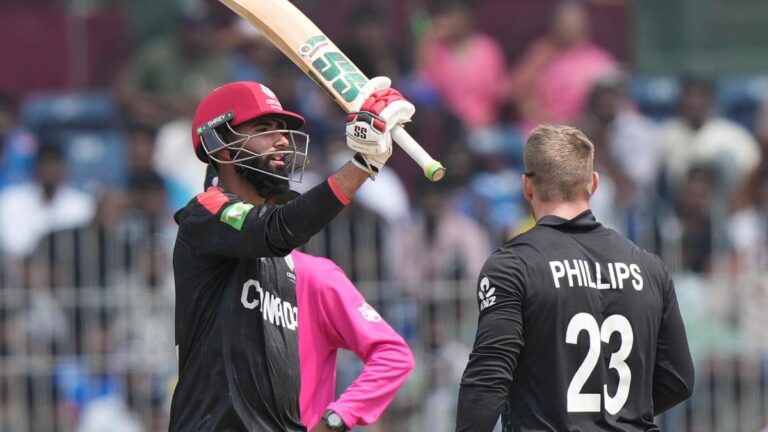 Yuvraj Samra turns into first participant from Affiliate nation to attain a T20 World Cup hundred, reaches three figures vs New Zealand