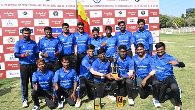 Indian sports activities wrap, February 13: Karnataka blind cricket staff topped nationwide champion, 72-The League public sale on Monday