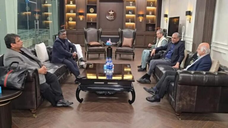 PCB chief Naqvi meets BCB president and ICC deputy chair amidst Pakistan’s India T20 World Cup boycott