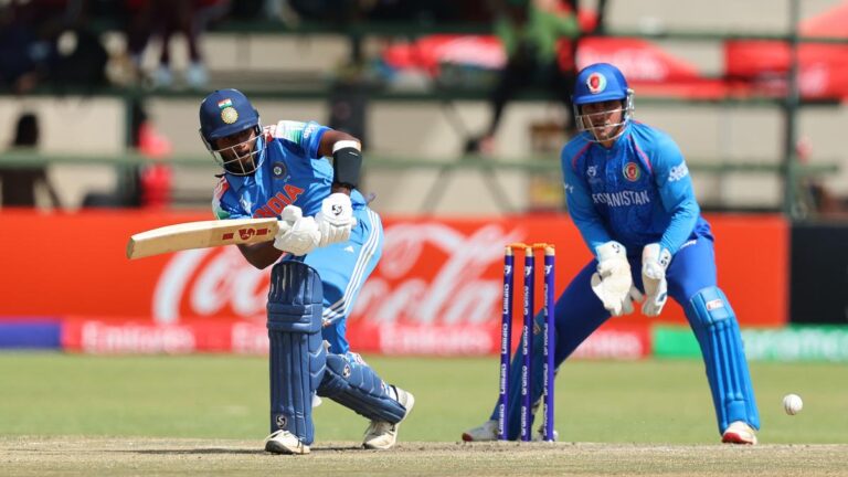 IND vs AFG: Aaron George hundred guides India to Below-19 World Cup remaining