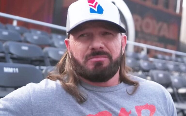 AJ Types Reveals Unique Plans for His WWE Retirement Match