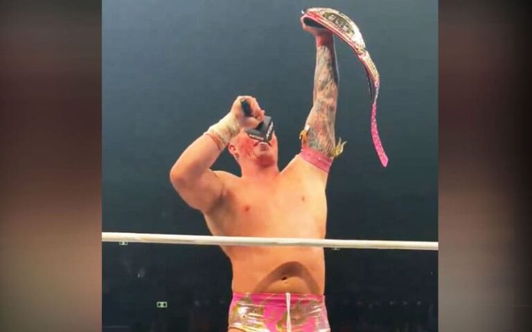 Kyle Fletcher Debuts New TNT Title at AEW Grand Slam Australia