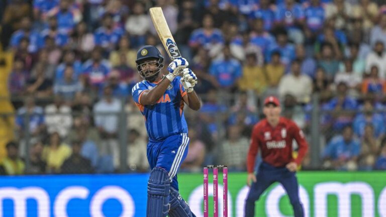 India vs England Dwell Rating, T20 World Cup 2026 Semifinals: Samson powers IND to 145/2 in 12 overs vs ENG