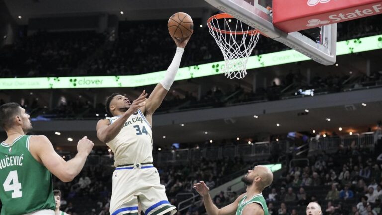 NBA roundup: Giannis Antetokounmpo returns, however Milwaukee Bucks loses to Boston Celtics