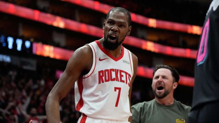NBA roundup: Houston Rockets’ Kevin Durant turns into fifth on all-time scoring record