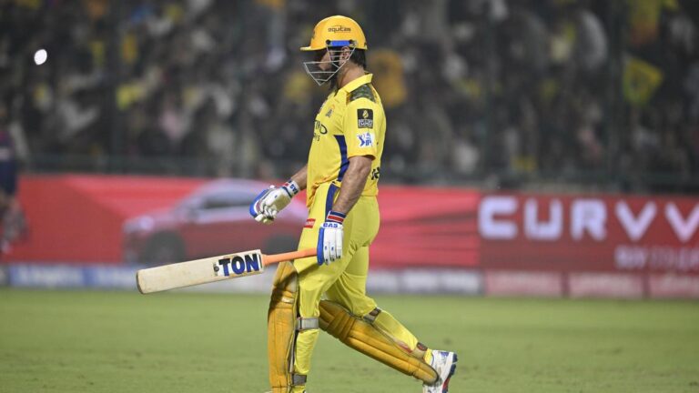 MS Dhoni out of IPL 2026 for the primary two weeks in main harm blow to CSK