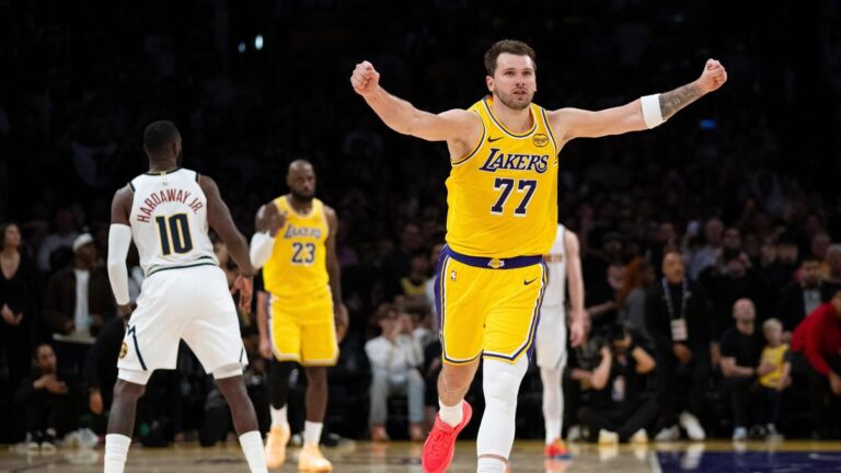 NBA roundup: Luka Doncic’s buzzer-beater guides Los Angeles Lakers to win in opposition to Denver Nuggets