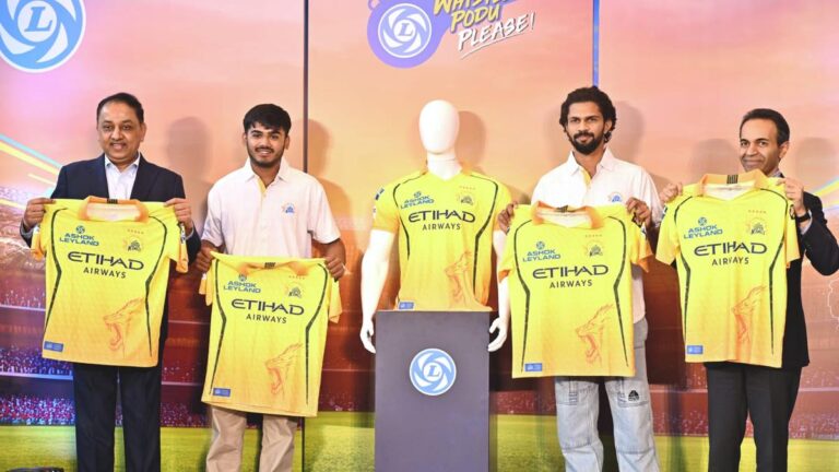 CSK unveils new jersey for IPL 2026