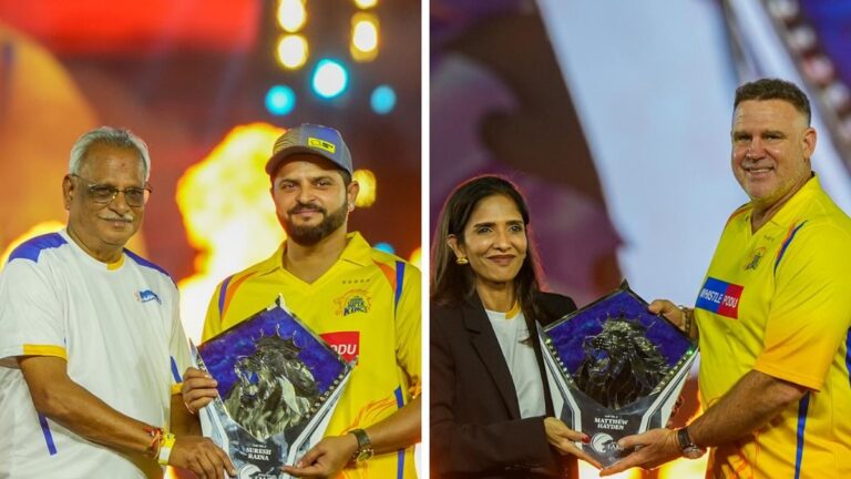 Chennai Tremendous Kings unveils its Corridor of Fame; Hayden, Raina introduced as first inductees