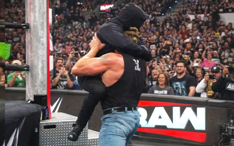 Identification of Masked Man Tossed Into Metal Steps by Brock Lesnar on WWE RAW