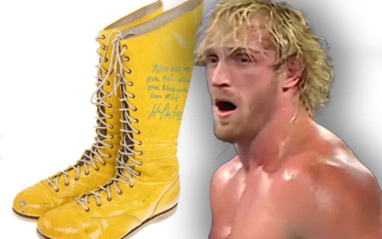 Logan Paul Reveals He Misplaced $1 Million Bidding Struggle for Hulk Hogan’s WrestleMania I Boots