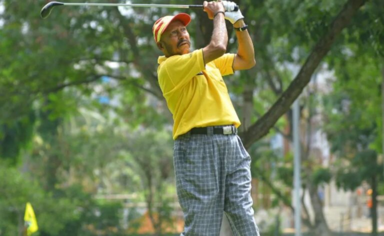 Syed Kirmani In Attendance For NDTV DP World PGTI Professional-Am In Bengaluru