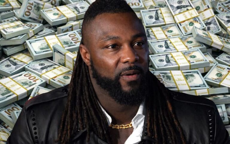 Swerve Strickland Reveals Large Annual Wage in AEW