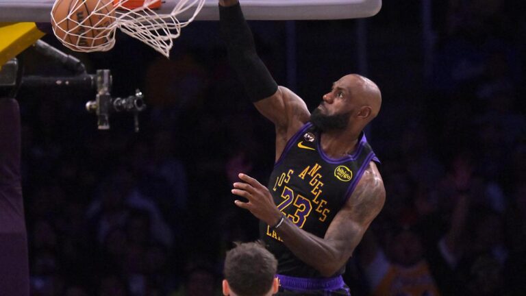 NBA roundup: LA Lakers downs Cleveland Cavaliers as LeBron James earns document 1,229th win