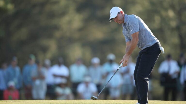 The Masters 2026 — McIlroy falters, shares lead with surging Younger after third spherical