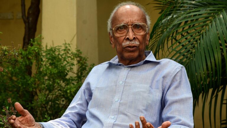 C. D. Gopinath, member of India’s first-ever Check-winning group, passes away