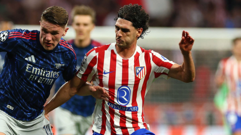 Johnny Cardoso begins in Atletico Madrid’s first leg draw with Arsenal