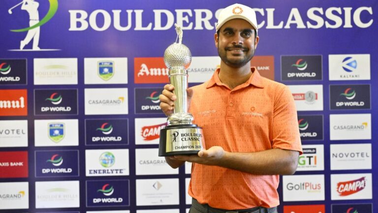 Boulders Basic 2026: Shubhankar Sharma savours long-awaited title triumph