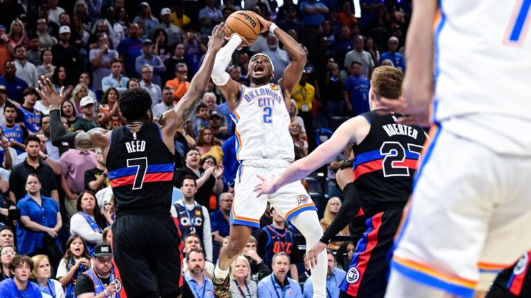 NBA roundup: Shai Gilgeous-Alexander-led Oklahoma Metropolis Thunder tops Detroit Pistons in OT