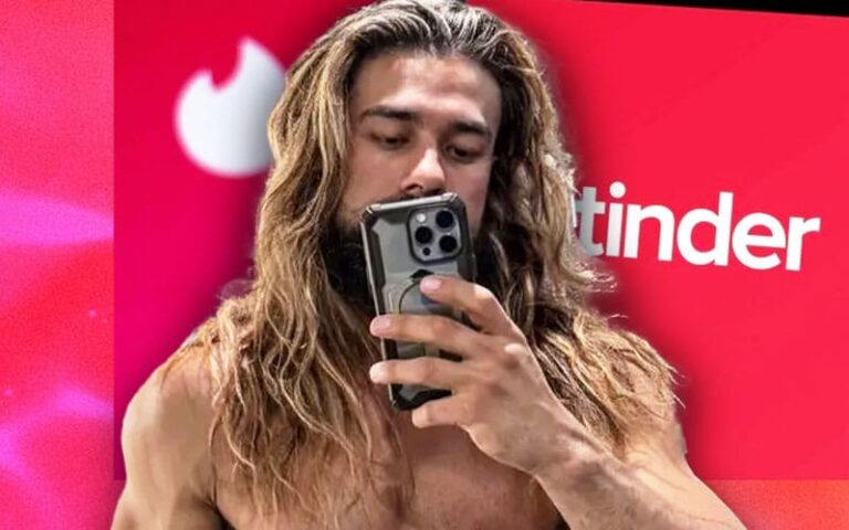 Andrade El Idolo Reacts After Discovering Out He Has a Faux Tinder Profile