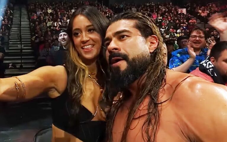Identification of Lady Who Flirted with Andrade on AEW Collision Revealed