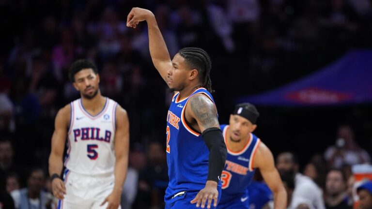 NBA playoff semifinals: Knicks sweep previous 76ers; Timberwolves humble Spurs
