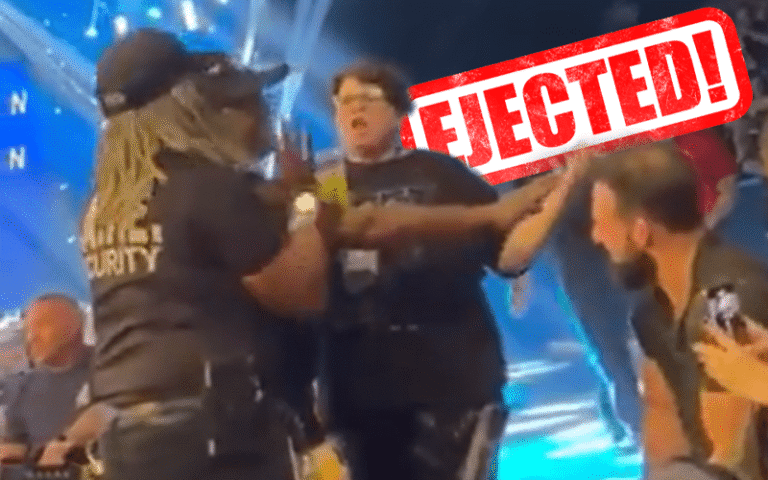 Footage Exhibits Unruly Fan Getting Kicked Out Of WWE SmackDown This Week