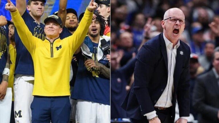 Michigan-UConn NCAA title recreation rematch set, as Dusty Could and Dan Hurley construct monster schedules