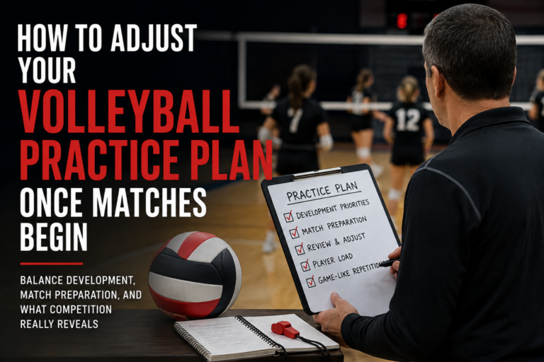 Alter Your Volleyball Follow Plan As soon as Matches Start