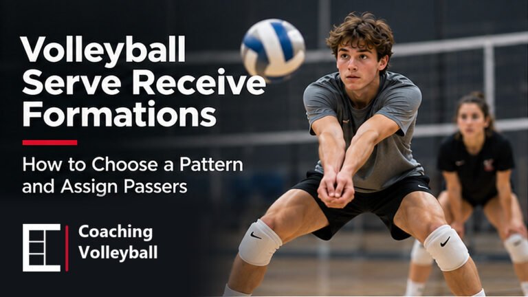 Volleyball Serve Obtain Formations: Find out how to Select a Sample and Assign Passers